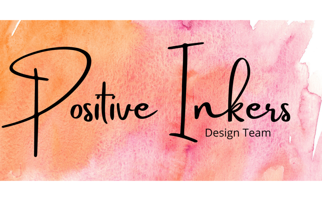 Sketch met een nieuw product; december bloghop Positive Inkers