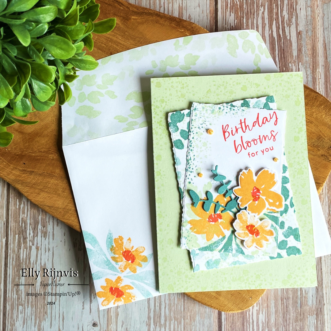Stampin'Up! Textured Floral