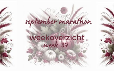 Weekoverzicht Marathonhop September
