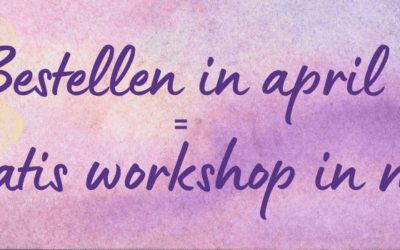 Gratis workshop in mei