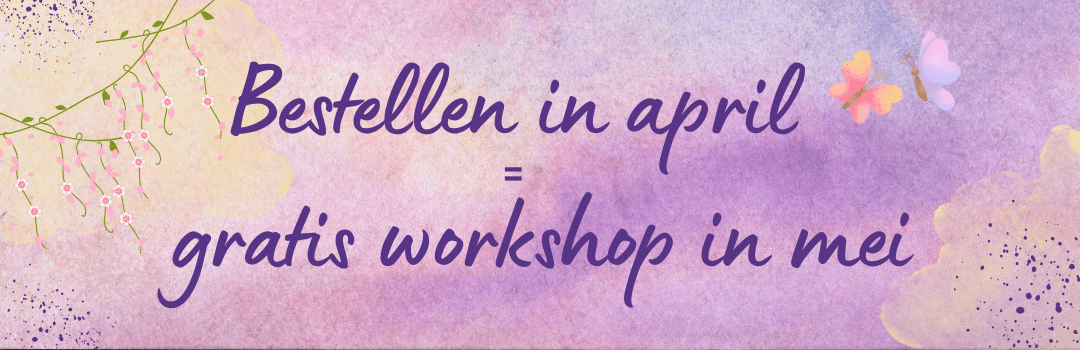 Gratis workshop in mei