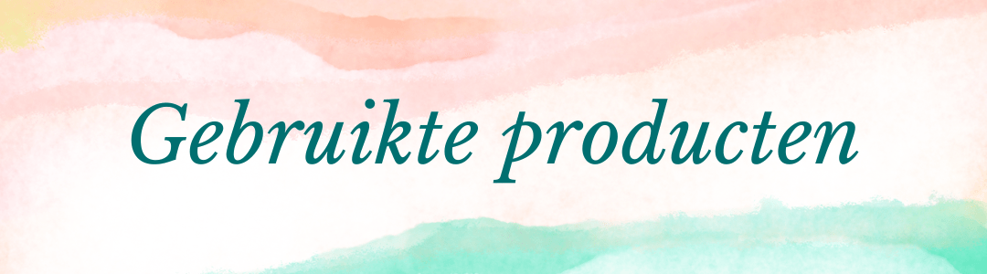 Gebruikte Producten