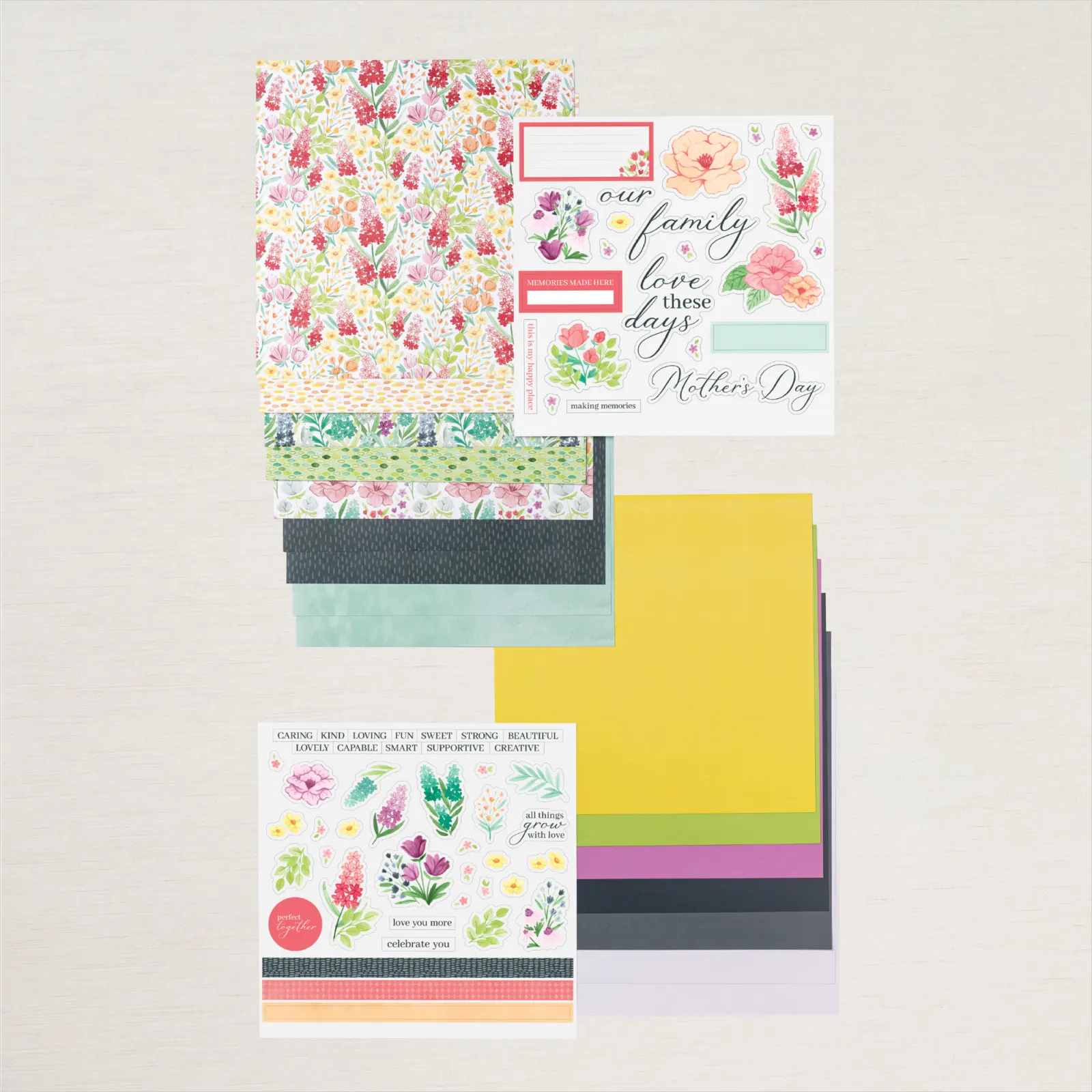 Stampin'Up! Scrapbookpakket Memories in Bloom