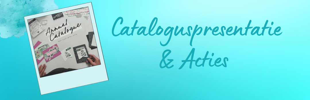 Catalogus presentatie en acties