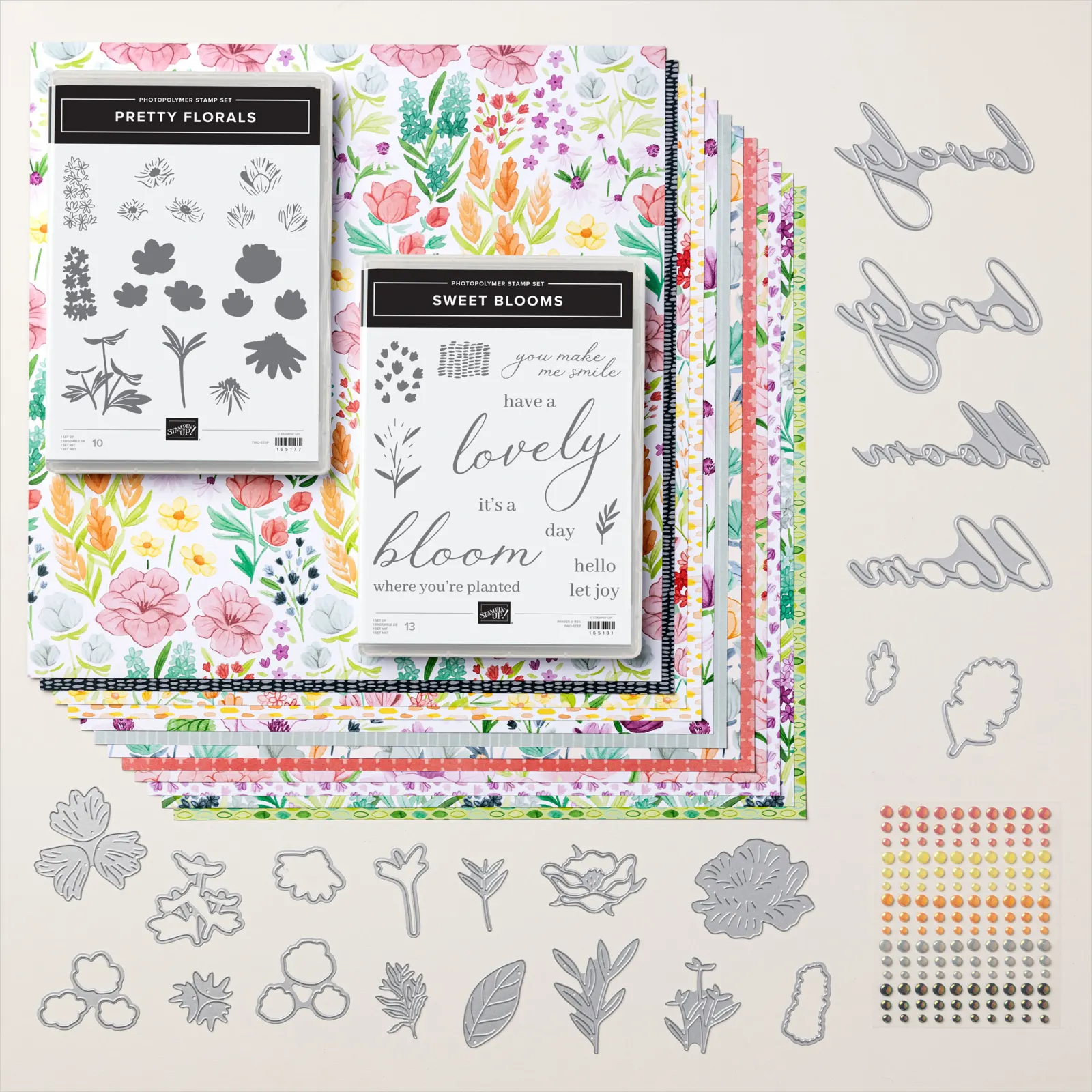 Stampin'Up! Florals in Bloom collectie