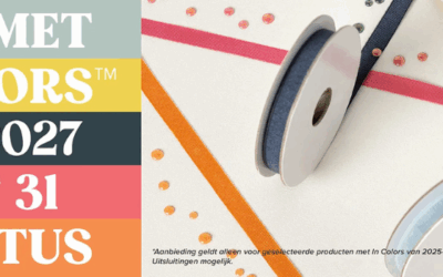 In Color Actie – 15% korting!