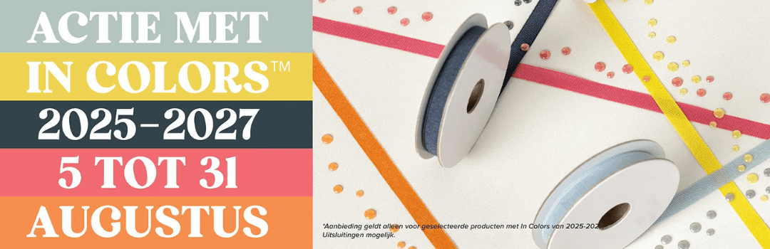 In Color Actie – 15% korting!