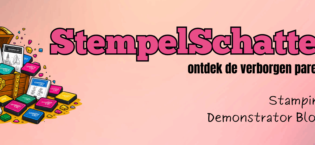 Hieperdepiep Hoera! – Een kleurrijke feestkaart met Stempelschatten