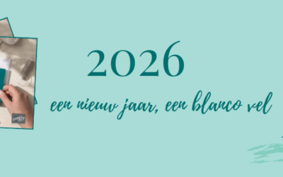 2026 – een nieuw jaar, een blanco vel