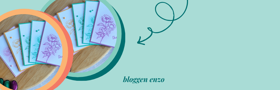 Dank je wel kaartjes maken met In Colors 2024–2026