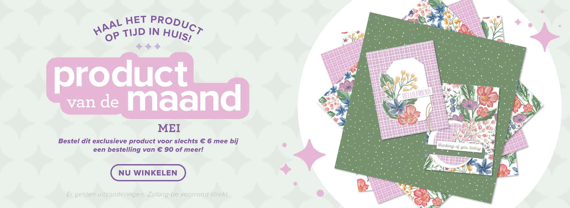 product van de maand - mei