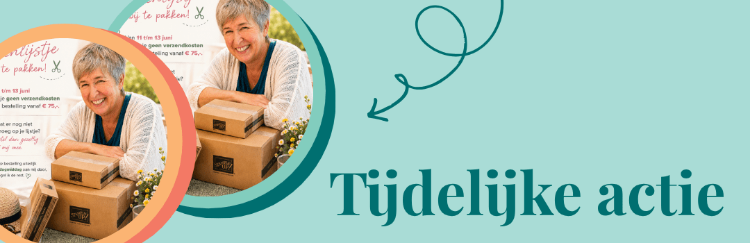 Gratis verzending bij Stampin’ Up! – drie dagen extra voordeel